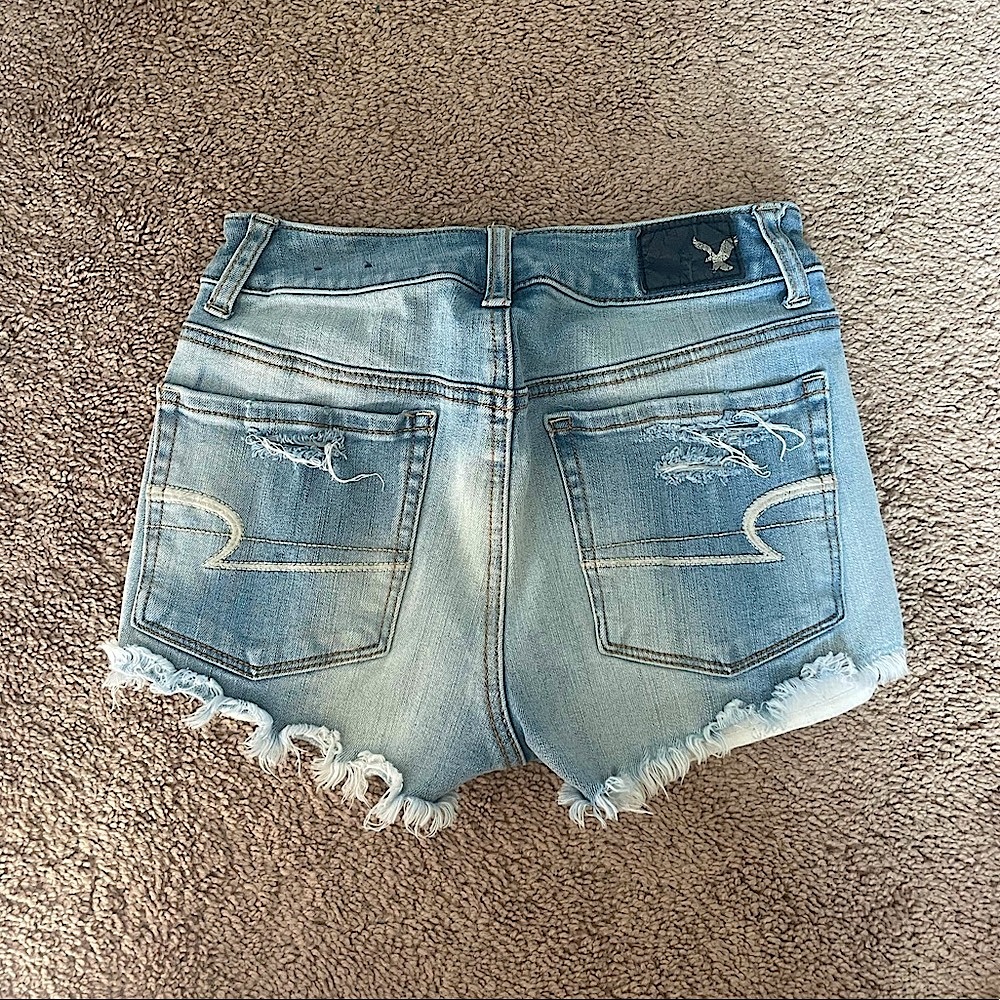 American Eagle High-Waisted Jean Shorts - Picture 2 of 3